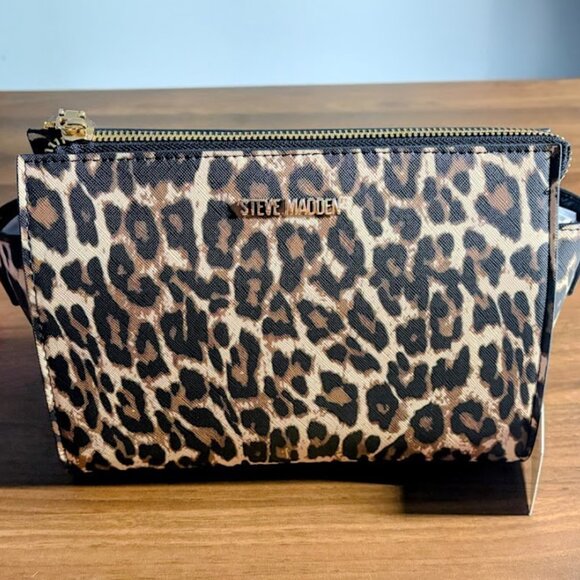 Steve Madden Handbags - Steve Madden Leopard Crossbody Bag NWT